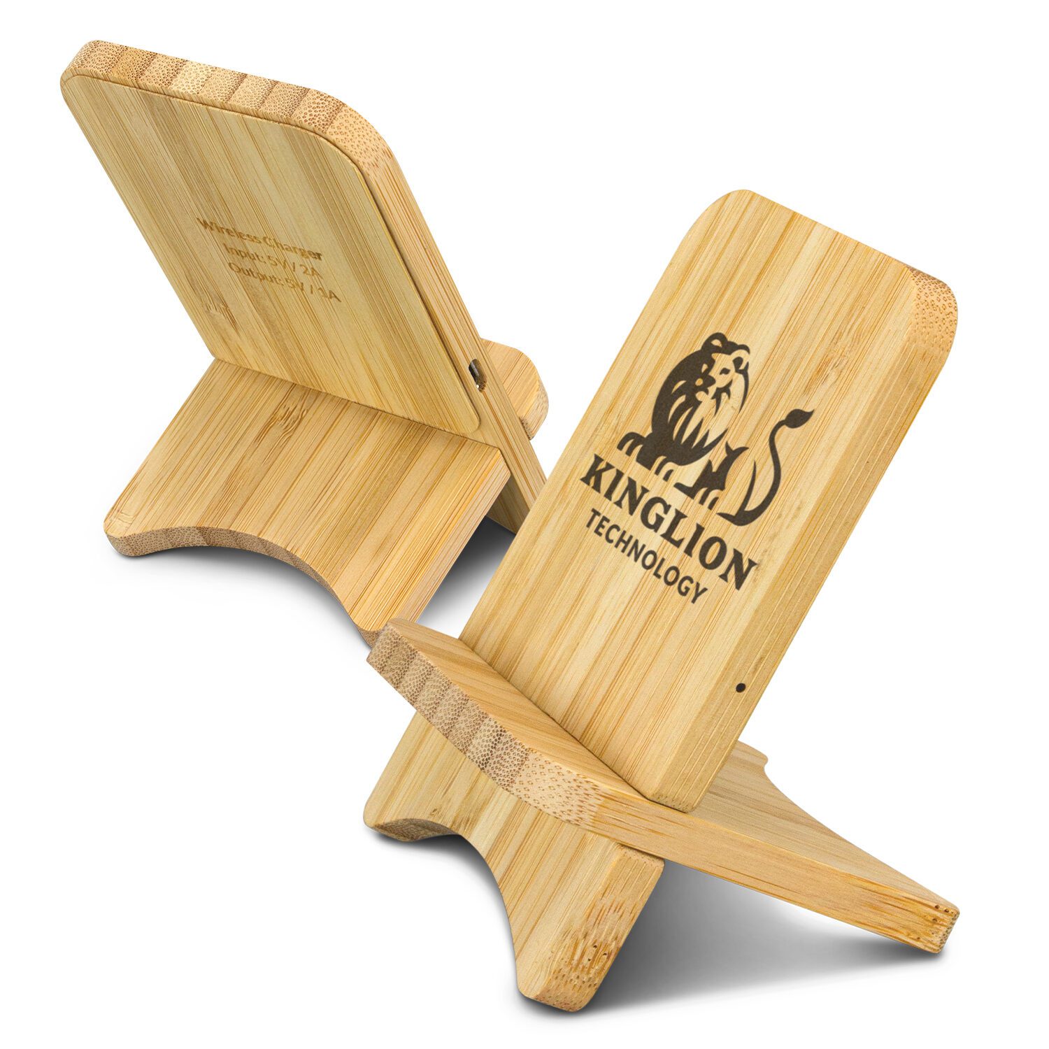 Timboon Bamboo Wireless Charging Stand main