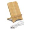 Timboon Bamboo Wireless Charging Stand natural Timboon Bamboo Wireless Charging Stand natural