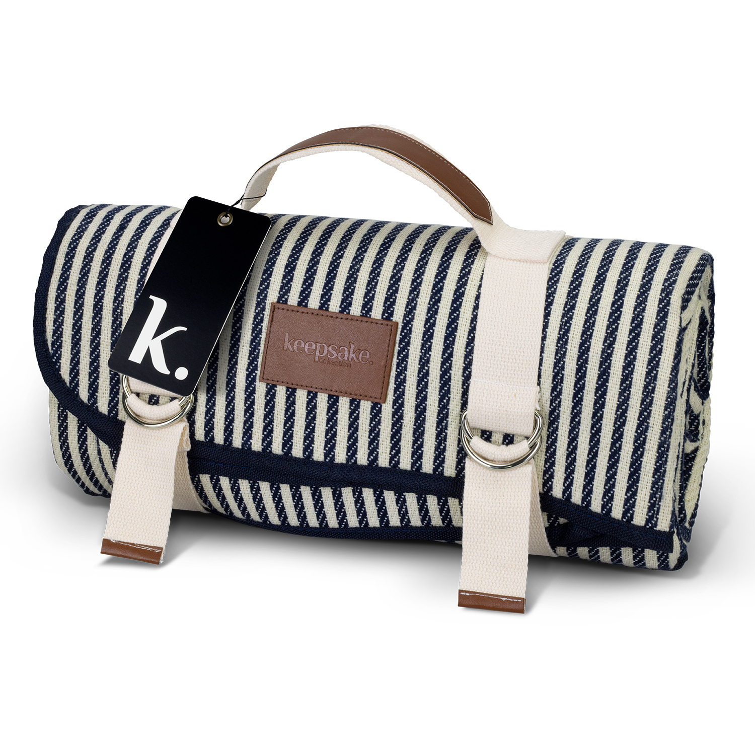 Edenhope Picnic Blanket natural navy Edenhope Picnic Blanket natural navy