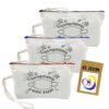 Kandos Canvas Cosmetic Bag main Kandos Canvas Cosmetic Bag main