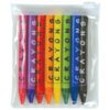 Flinders Crayons in PVC Zipper Pouch clear white Flinders Crayons in PVC Zipper Pouch clear white