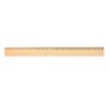 Franklin 30cm Wooden Ruler natural Franklin 30cm Wooden Ruler natural