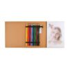 Menzies 12 Pencil Drawing Set open with drawing