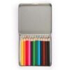 Paterson 12 Pencils in Tin above open