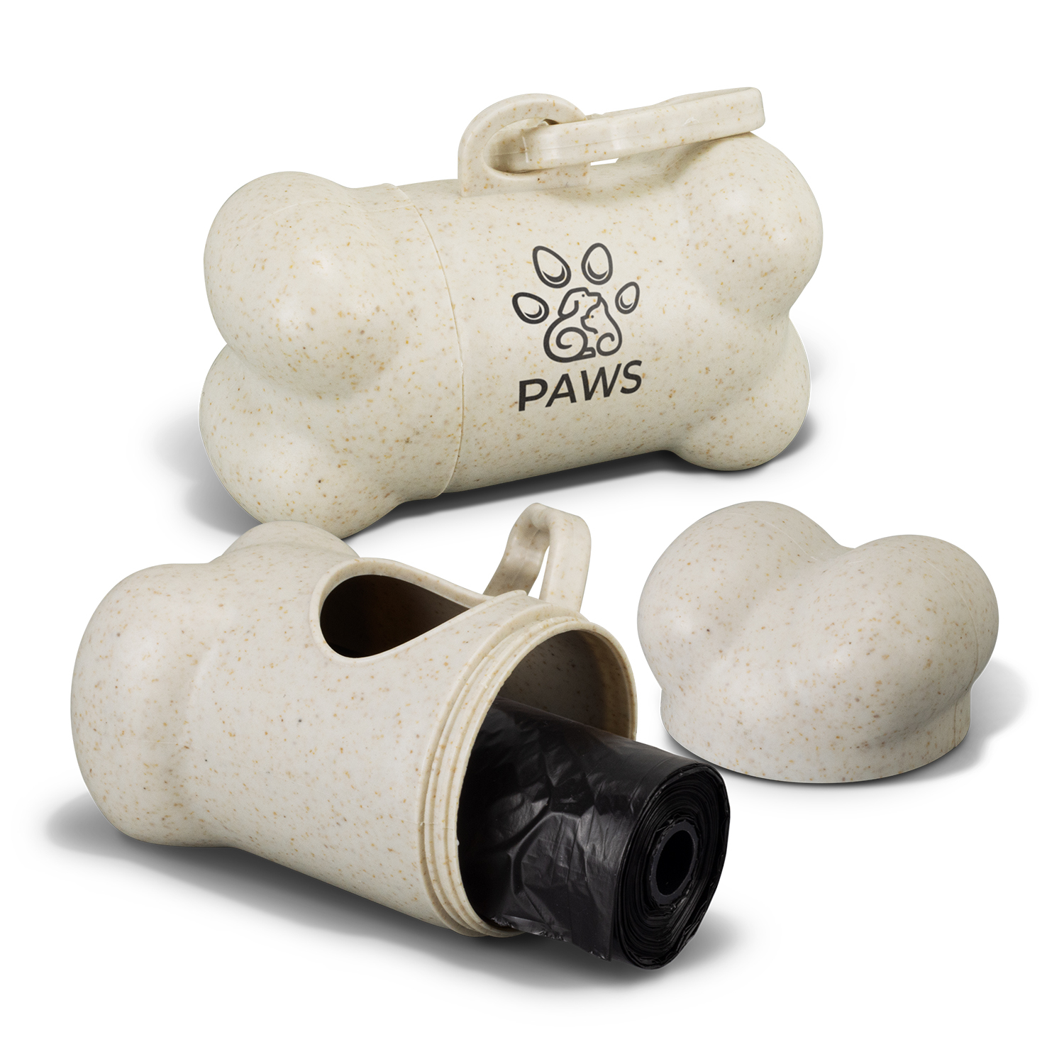 Paynesville Pet Bag Dispenser Natural main Paynesville Pet Bag Dispenser Natural main