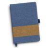 Truro Denim Notebook dark blue back