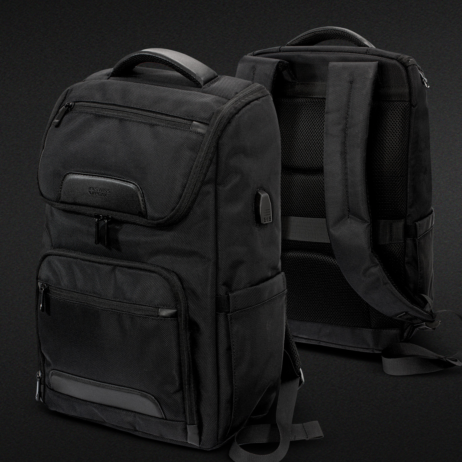 Eden Voyager Laptop Backpack feature Eden Voyager Laptop Backpack feature