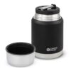 Leura Copper Vacuum Food Container lid off