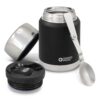Leura Copper Vacuum Food Container open