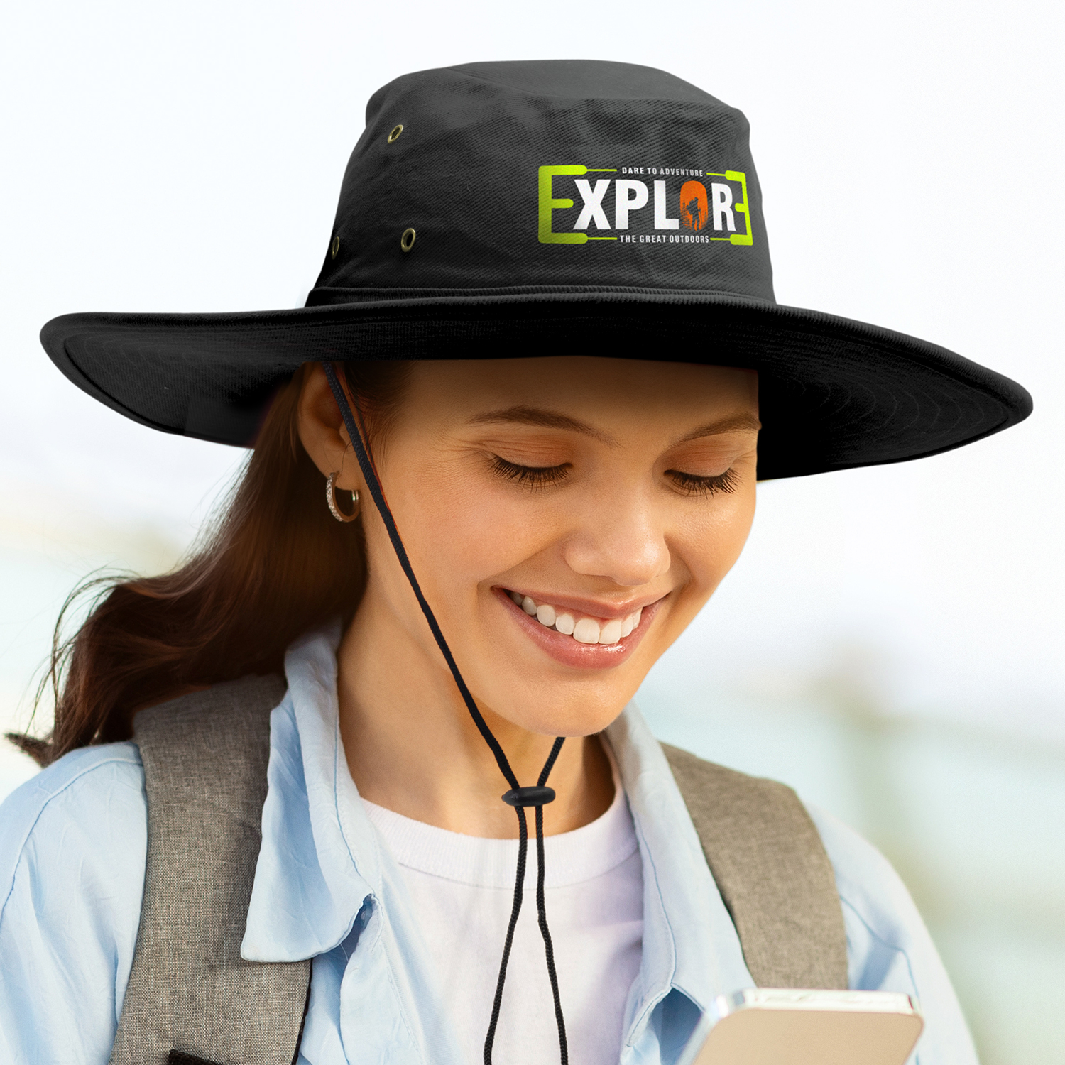 Frankston Wide Brim Hat feature Frankston Wide Brim Hat feature