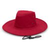 Frankston Wide Brim Hat red Frankston Wide Brim Hat red