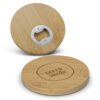 Hay Bamboo Bottle Opener Coaster Round main Hay Bamboo Bottle Opener Coaster Round main