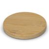 Hay Bamboo Bottle Opener Coaster Round natural Hay Bamboo Bottle Opener Coaster Round natural