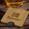 Hay Bamboo Bottle Opener Coaster Square feature Hay Bamboo Bottle Opener Coaster Square feature