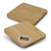 Keilor Bamboo Bottle Opener Coaster Set of 2 Square natural