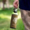 Kimba Glass Bottle Cork Sleeve feature Kimba Glass Bottle Cork Sleeve feature