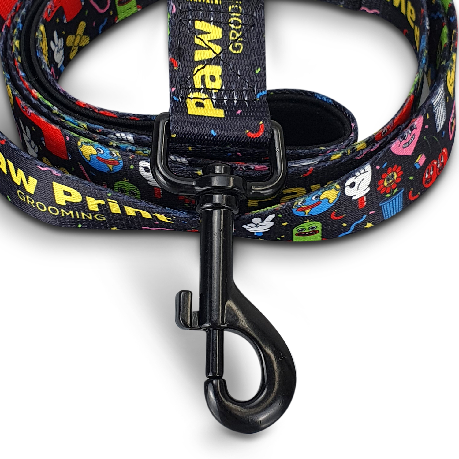 Rosewood Dog Leash detail Rosewood Dog Leash detail