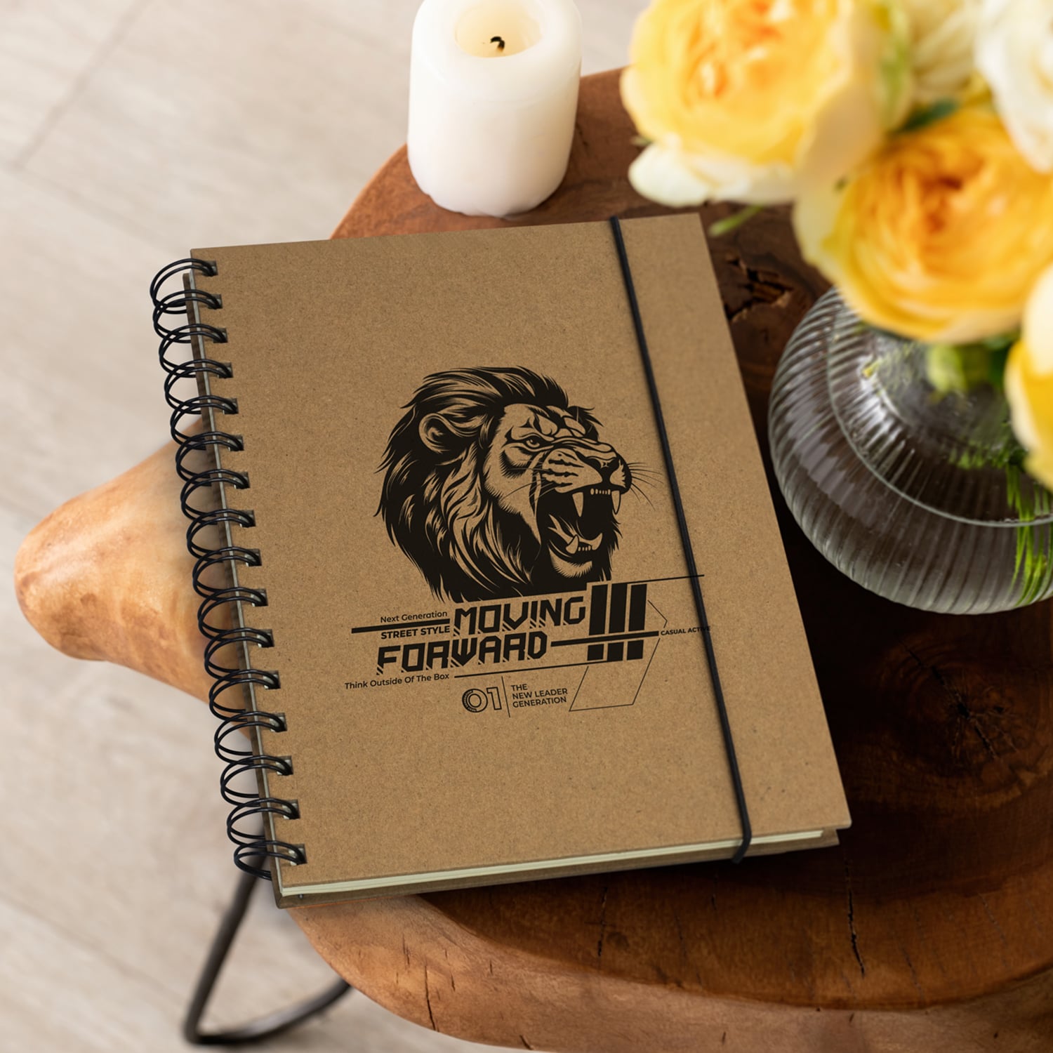Ballina Paper Spiral Notebook | Custom Printed with Logo | Boost ...