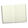 Candelo Paper Soft Cover Notebook open Candelo Paper Soft Cover Notebook open