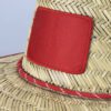 Eltham Tiki Straw Hat detail Eltham Tiki Straw Hat detail