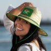 Eltham Tiki Straw Hat feature Eltham Tiki Straw Hat feature