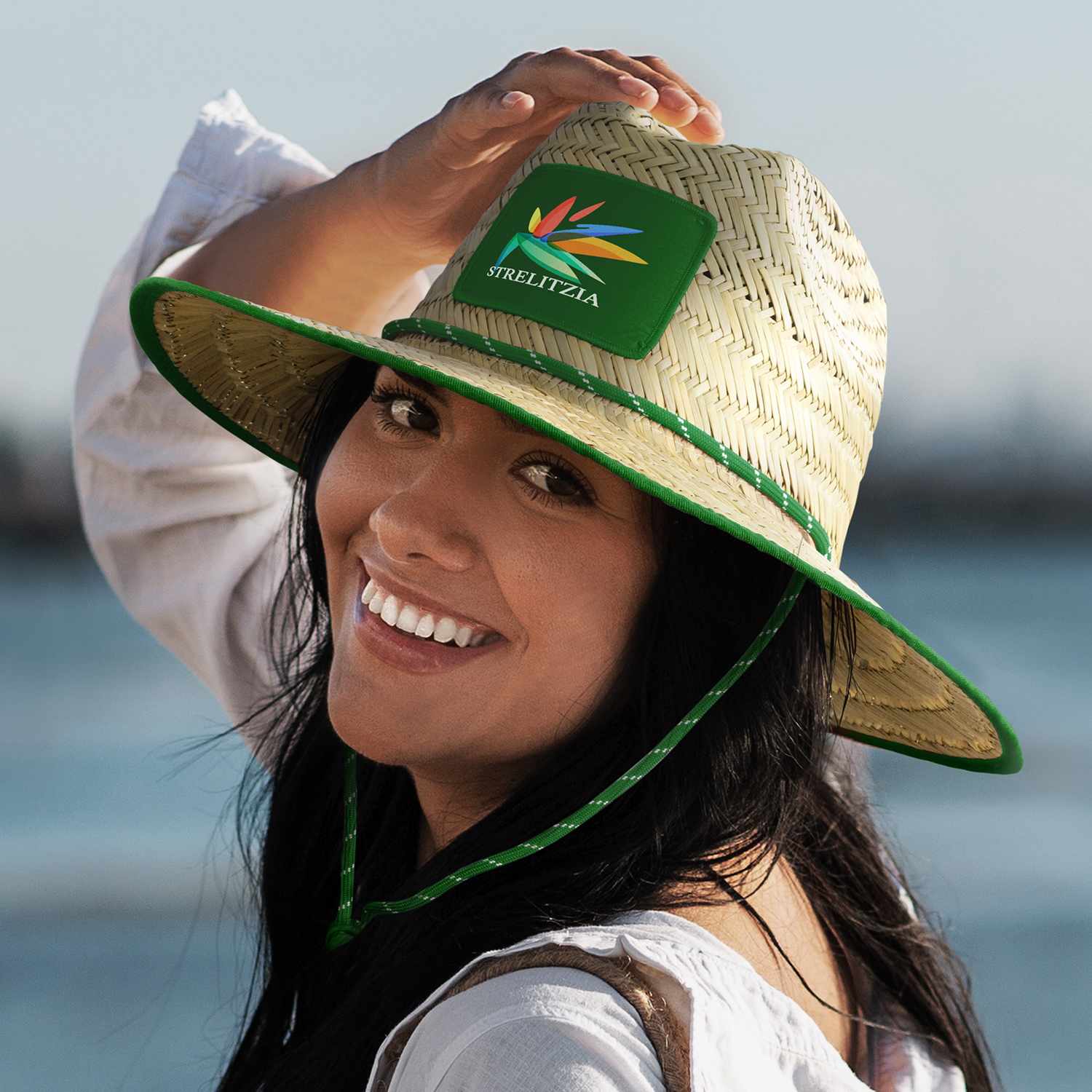 Eltham Tiki Straw Hat feature Eltham Tiki Straw Hat feature