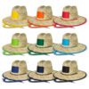 Eltham Tiki Straw Hat main Eltham Tiki Straw Hat main