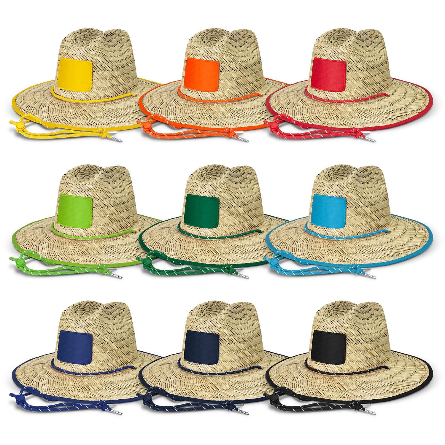 Eltham Tiki Straw Hat main