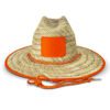 Eltham Tiki Straw Hat orange Eltham Tiki Straw Hat orange
