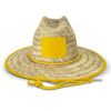 Eltham Tiki Straw Hat yellow Eltham Tiki Straw Hat yellow