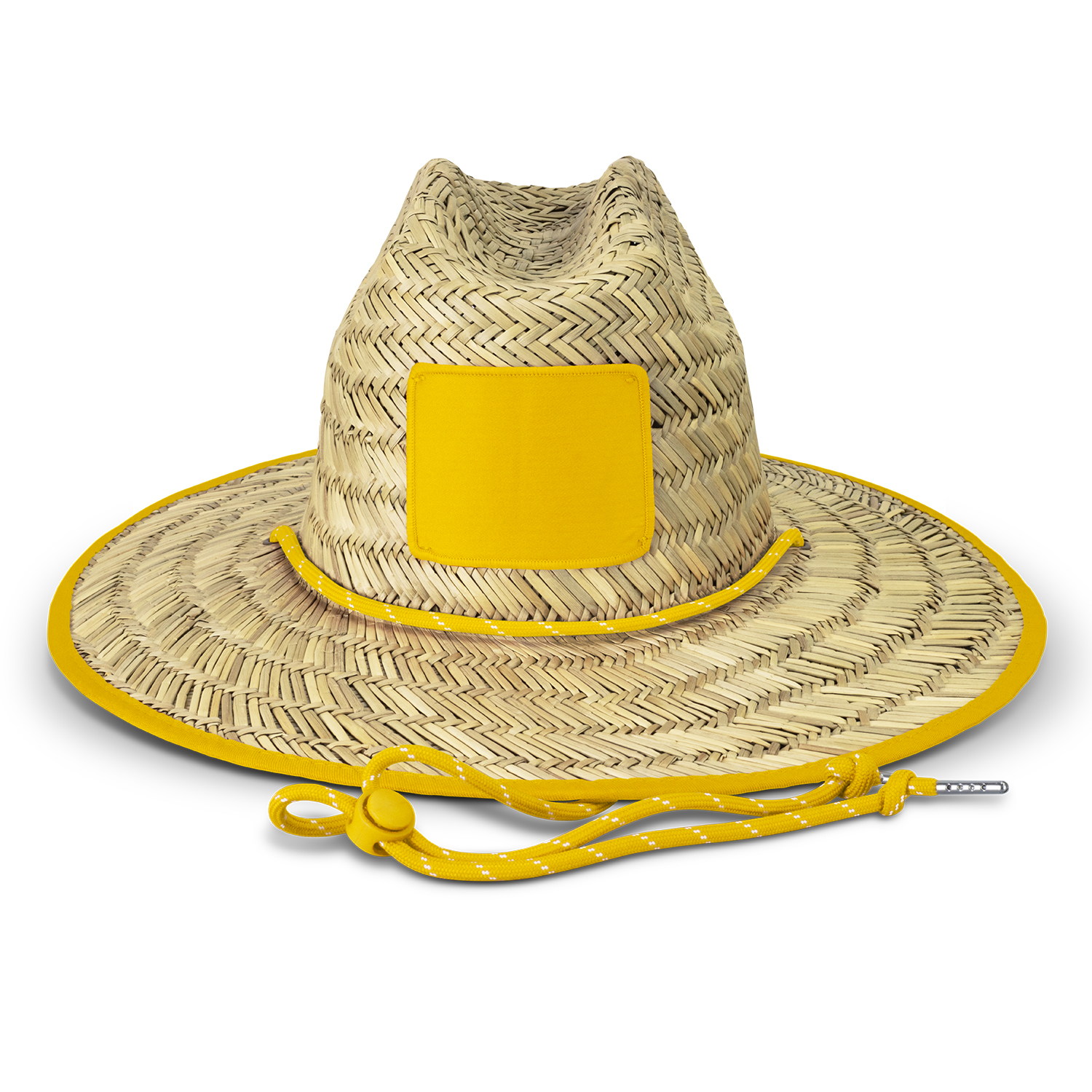 Eltham Tiki Straw Hat yellow Eltham Tiki Straw Hat yellow