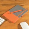 Emerald Bondi Notebook Austin Pen orange