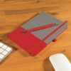 Emerald Bondi Notebook Austin Pen red