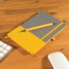 Emerald Bondi Notebook Austin Pen yellow