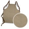 Falmouth Bib Apron Elite Taupe Falmouth Bib Apron Elite Taupe