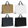 Finley Ribbon Handle Paper Bag Extra Large black ribbon Finley Ribbon Handle Paper Bag Extra Large black ribbon