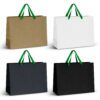 Finley Ribbon Handle Paper Bag Extra Large dark green ribbon Finley Ribbon Handle Paper Bag Extra Large dark green ribbon