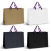 Finley Ribbon Handle Paper Bag Extra Large purple ribbon Finley Ribbon Handle Paper Bag Extra Large purple ribbon