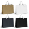 Finley Ribbon Handle Paper Bag Extra Large white ribbon Finley Ribbon Handle Paper Bag Extra Large white ribbon