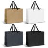 Finley Ribbon Handle Paper Bag Large black ribbon Finley Ribbon Handle Paper Bag Large black ribbon