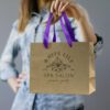 Finley Ribbon Handle Paper Bag Medium feature Finley Ribbon Handle Paper Bag Medium feature