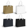 Finley Ribbon Handle Paper Bag Medium white ribbon Finley Ribbon Handle Paper Bag Medium white ribbon