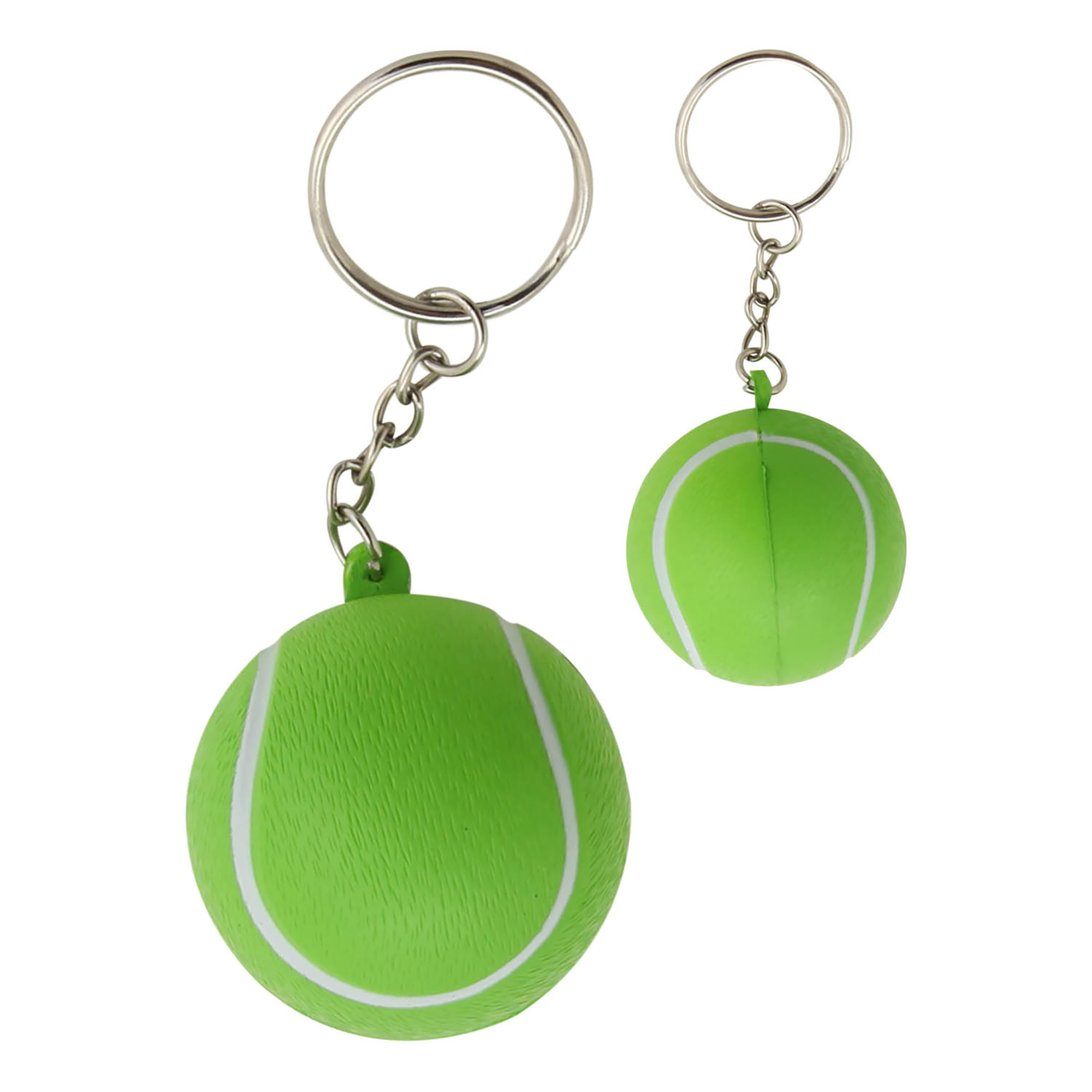Forbes Stress Tennis Ball Key Ring detail Forbes Stress Tennis Ball Key Ring detail