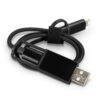 Gayndah Braided Charging Cable  black