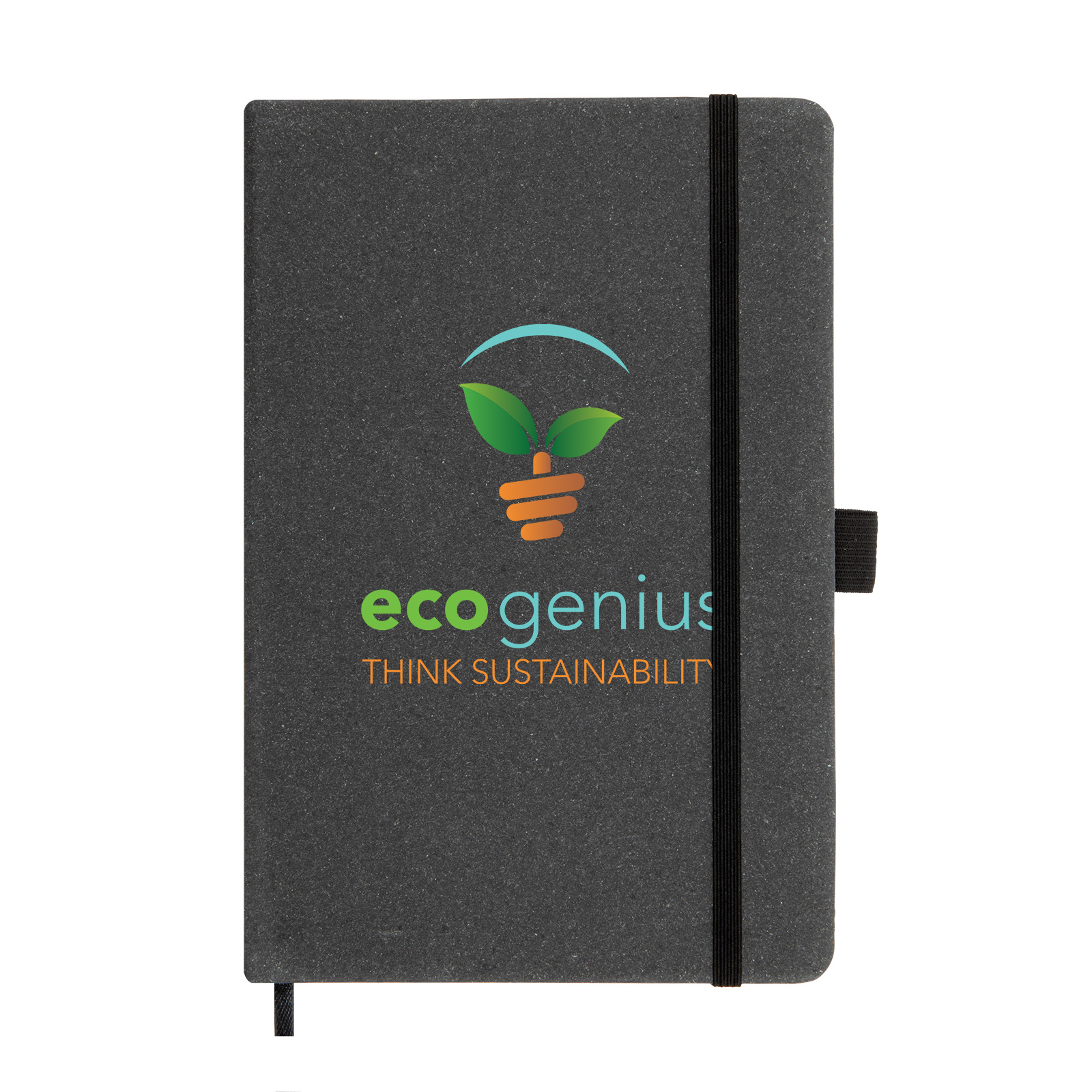 Geeveston Hard Cover Recycled Leather Notebook digital print Geeveston Hard Cover Recycled Leather Notebook digital print