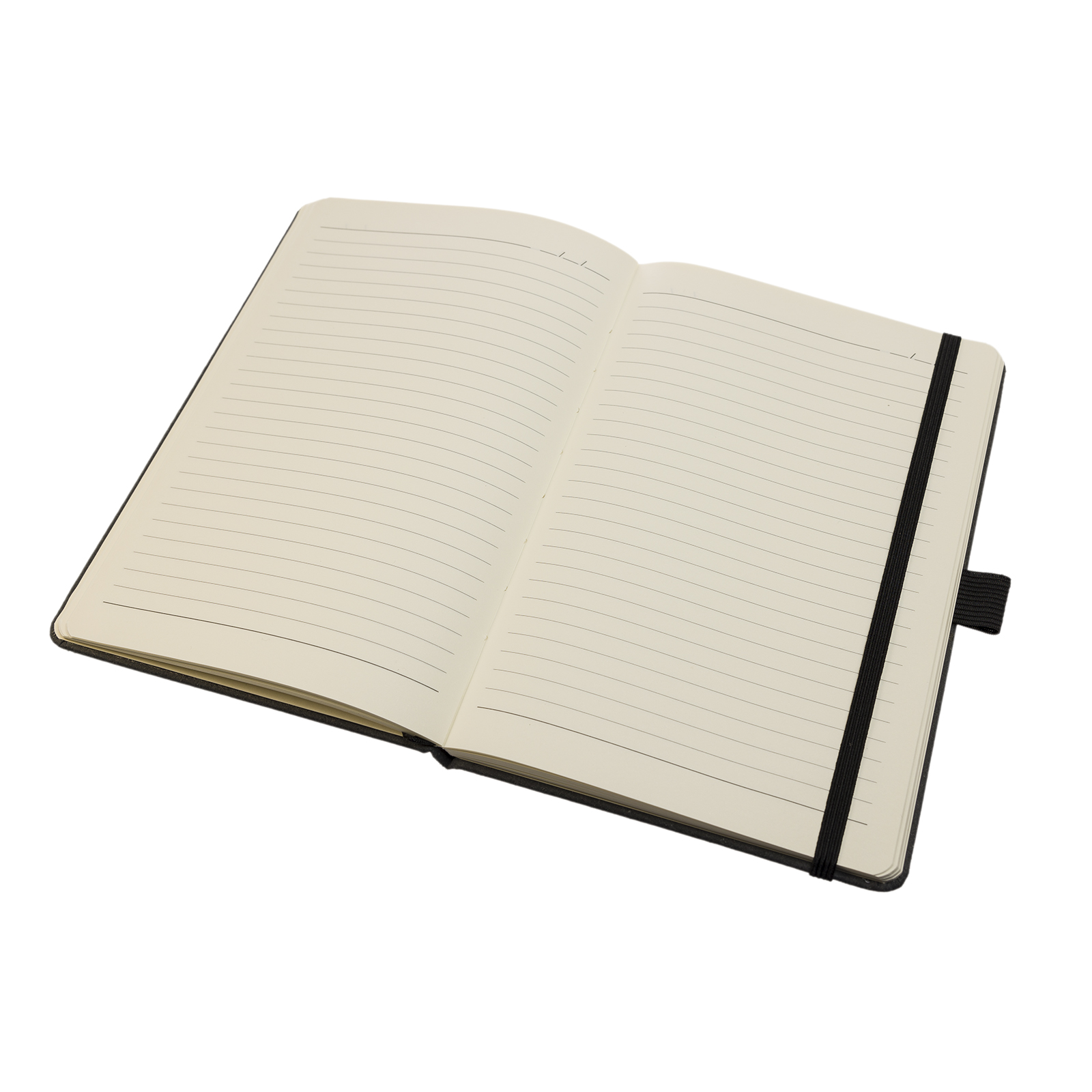 Geeveston Hard Cover Recycled Leather Notebook inside of book 2 Geeveston Hard Cover Recycled Leather Notebook inside of book 2