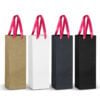 Guildford Champagne Ribbon Handle Paper Bag pink ribbon Guildford Champagne Ribbon Handle Paper Bag pink ribbon