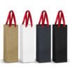 Guildford Champagne Ribbon Handle Paper Bag red ribbon Guildford Champagne Ribbon Handle Paper Bag red ribbon