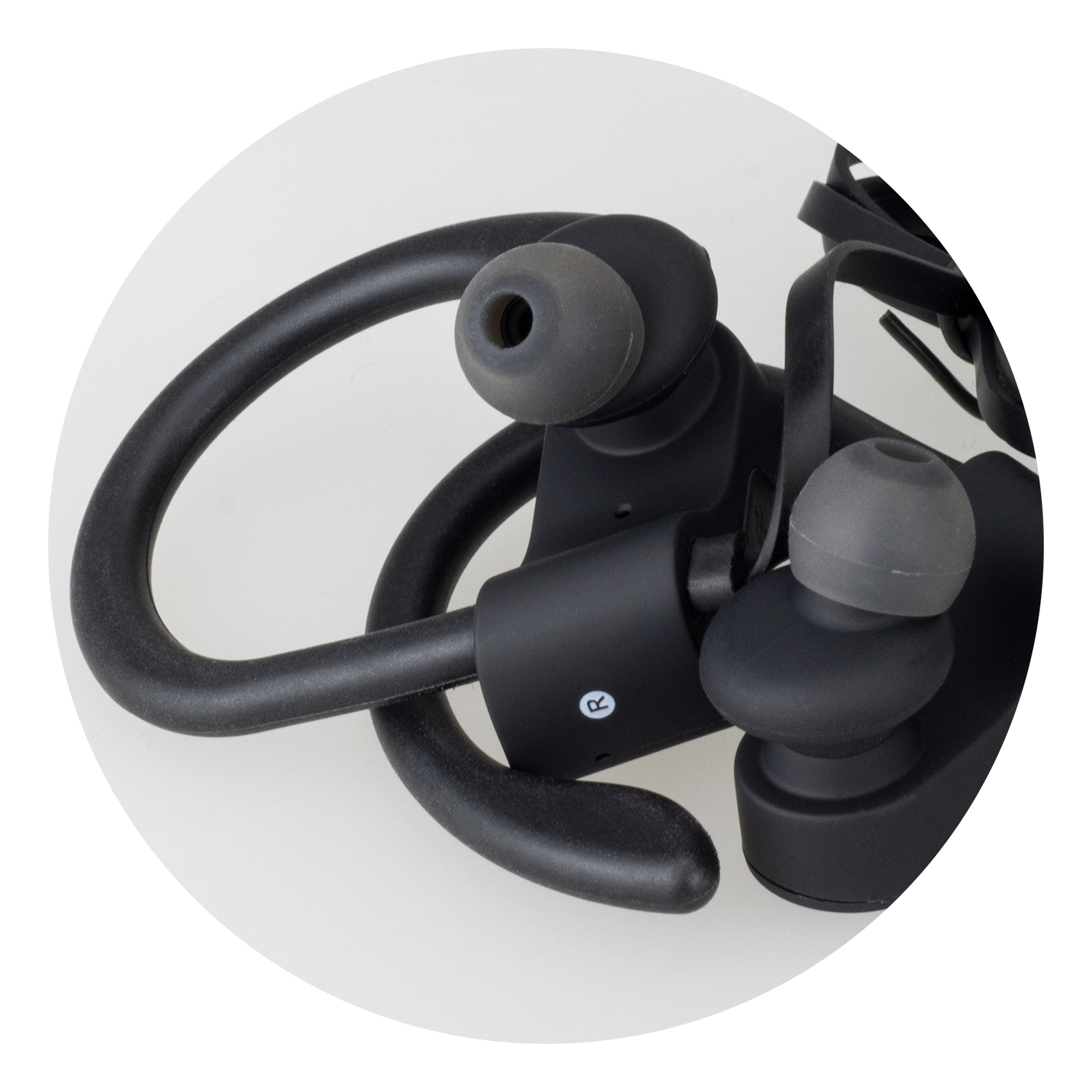 Harvey Bluetooth Earbuds detail Harvey Bluetooth Earbuds detail