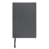 Hastings Soft Cover Recycled Leather Notebook dark grey Hastings Soft Cover Recycled Leather Notebook dark grey